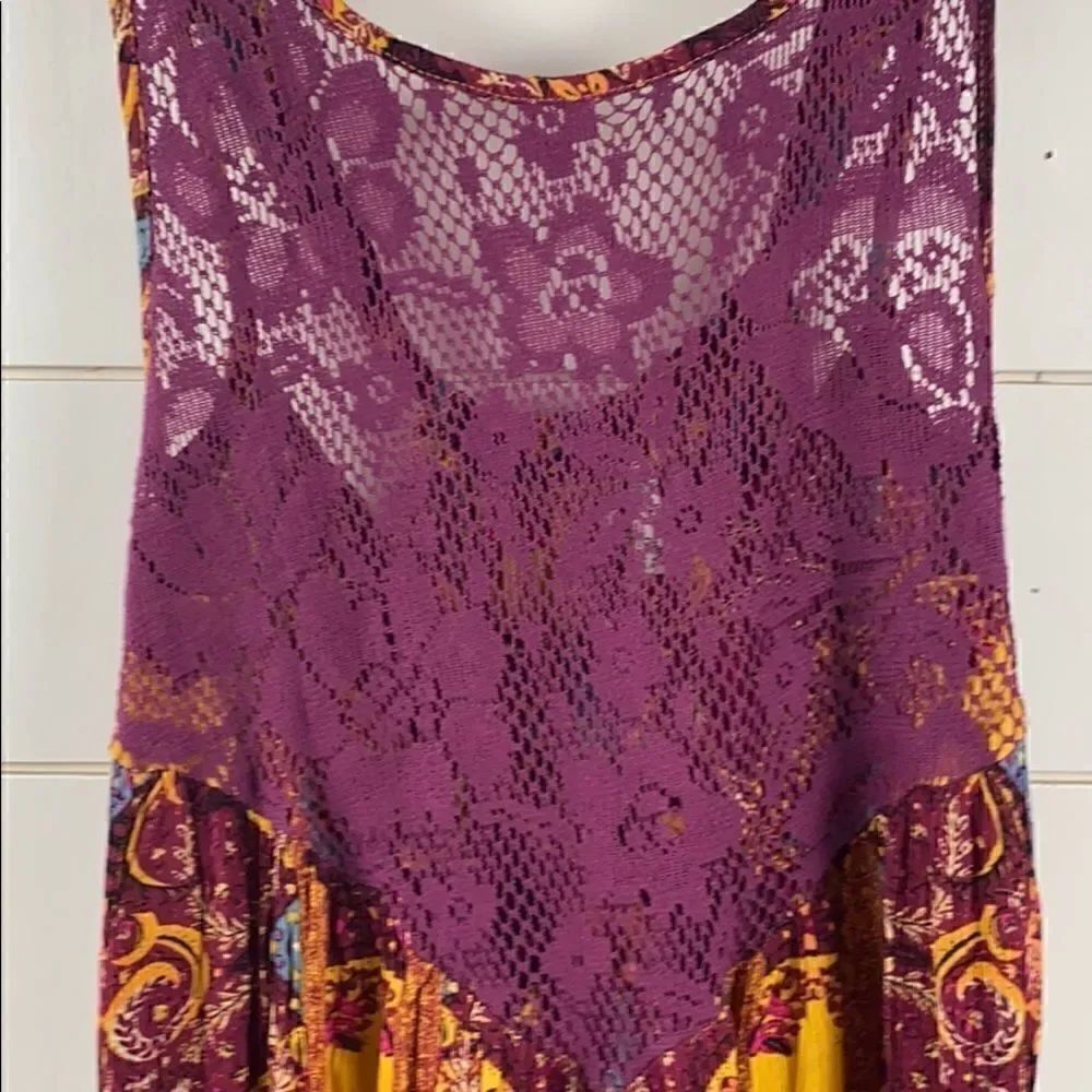 Free People | Count Me In Trapeze Tunic Top | S - Picture 6 of 8